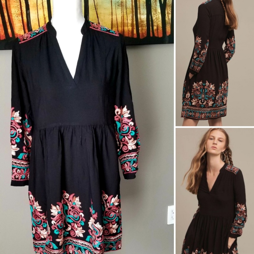 Anthropologie Floreat Avery Dress